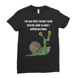 Funny Immortal Snail Meme New Viral Trending T Shirt Ladies Fitted T-shirt Designed By Bsha345622