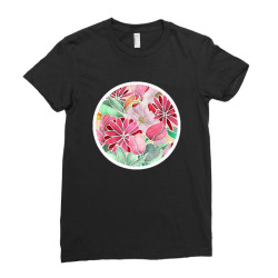 Fairycore Forest Twigs And Leaves At Midnight 84492523 Ladies Fitted T-shirt Designed By Kafaa2