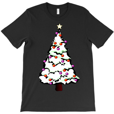 Xmas Tree T-shirt Designed By Dadan Rudiana