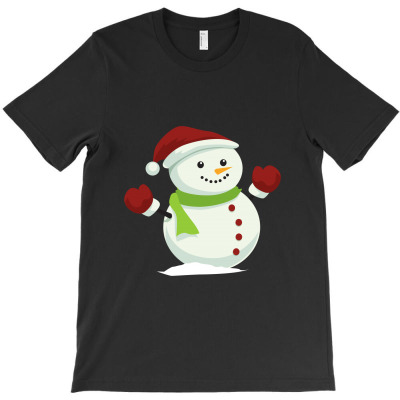 Snowman T-shirt Designed By Dadan Rudiana
