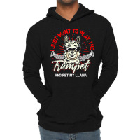 Trumpeter Llama Musical Instrument Trumpet T Shirt Lightweight Hoodie | Artistshot