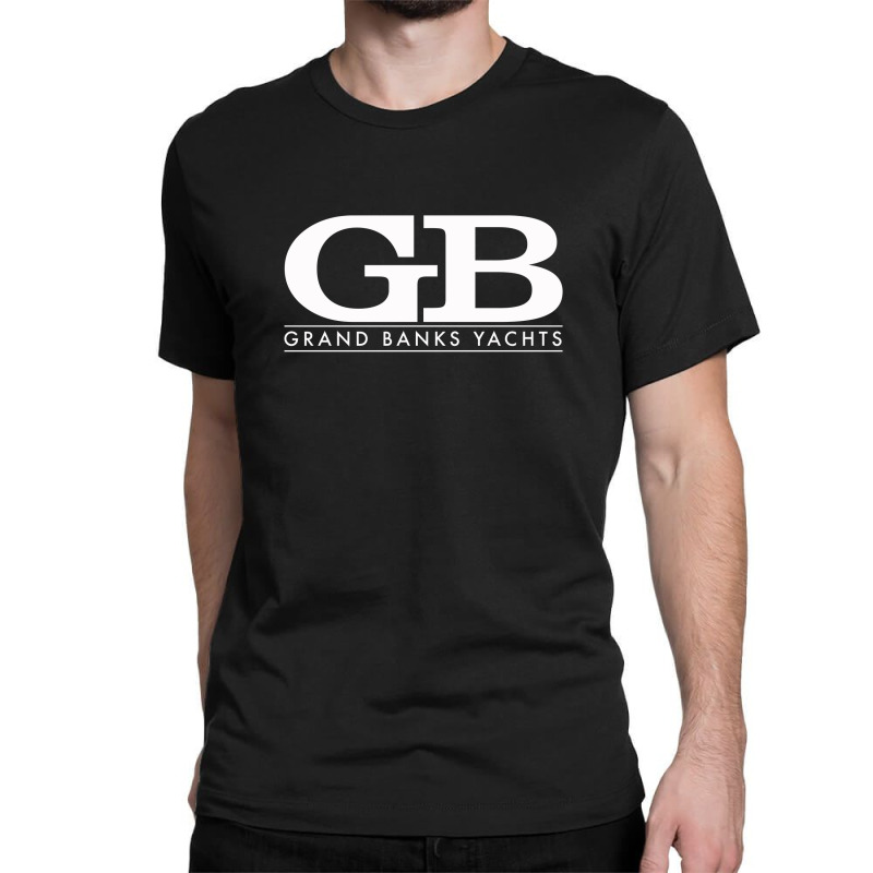 Grand Banks Yachts Boats Classic T-shirt by Hubnaura | Artistshot