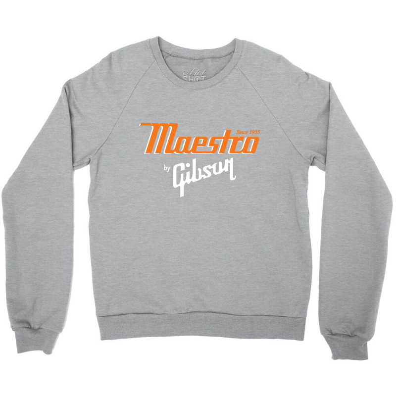 Gibson Guitars Crewneck Sweatshirt by Hubnaura | Artistshot