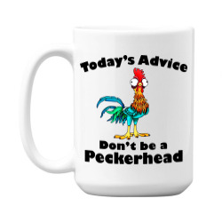 Hei Hei Rooster Today's Advice Don't Be A Peckerhead Funny Chicken Men's T-Shirt