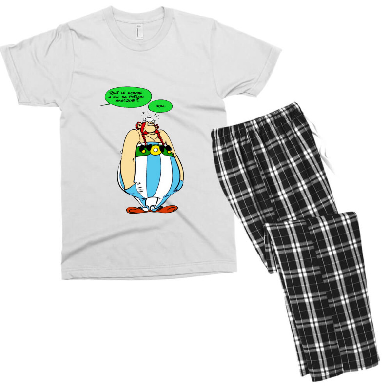 Asterix Men's T-shirt Pajama Set by barbarkah | Artistshot