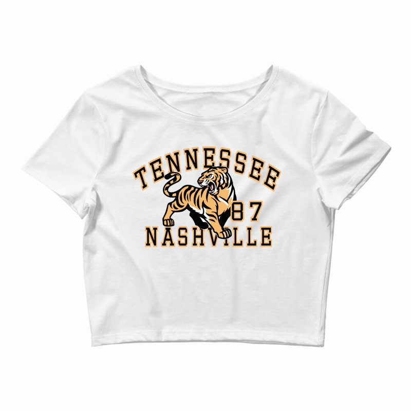 Tennessee Nashville Crop Top by wikojeristo | Artistshot