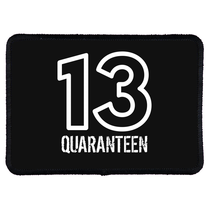 13 Quaranteen Rectangle Patch | Artistshot