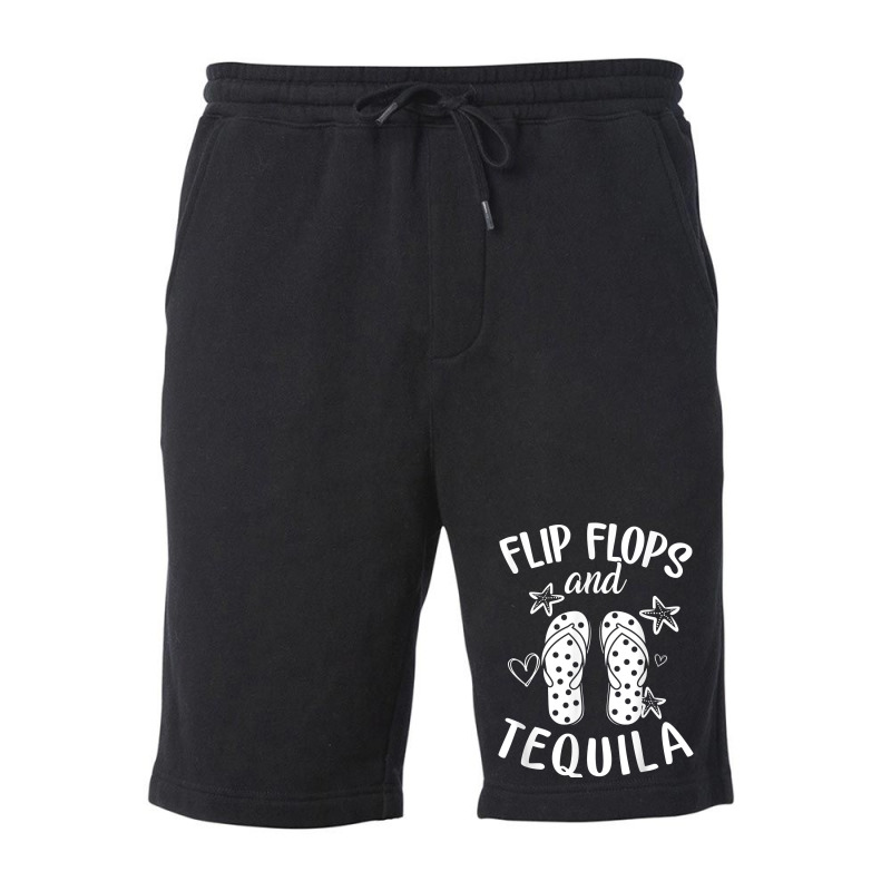 Flip Flops And Tequila Summer Gifts Women Men T Shirt Fleece Short | Artistshot