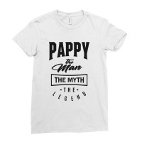 Pappy The Myth The Legend Ladies Fitted T-shirt | Artistshot