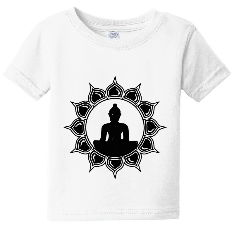 Buddha Meditation Baby Tee by barbarkah | Artistshot