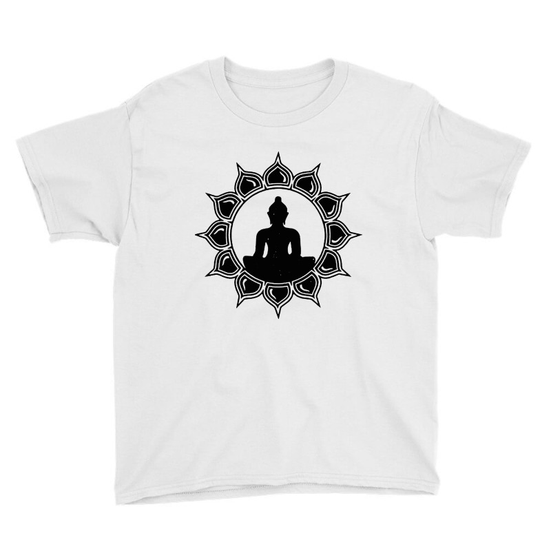 Buddha Meditation Youth Tee by barbarkah | Artistshot