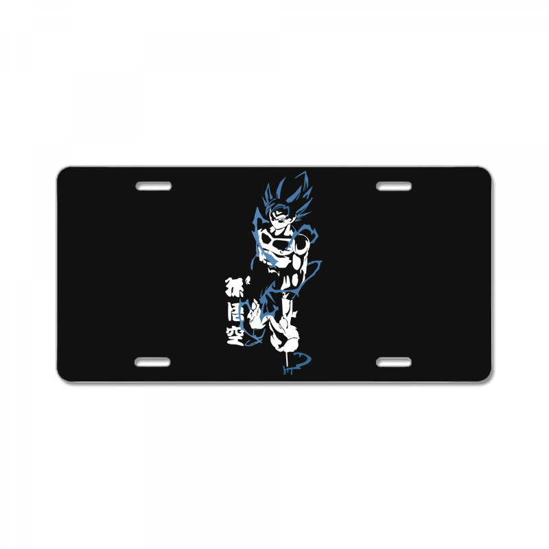 Goku Aluminum Novelty Tag Car License Plate 