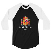 Spanish Coat Of Arms Marbella 3/4 Sleeve Shirt | Artistshot