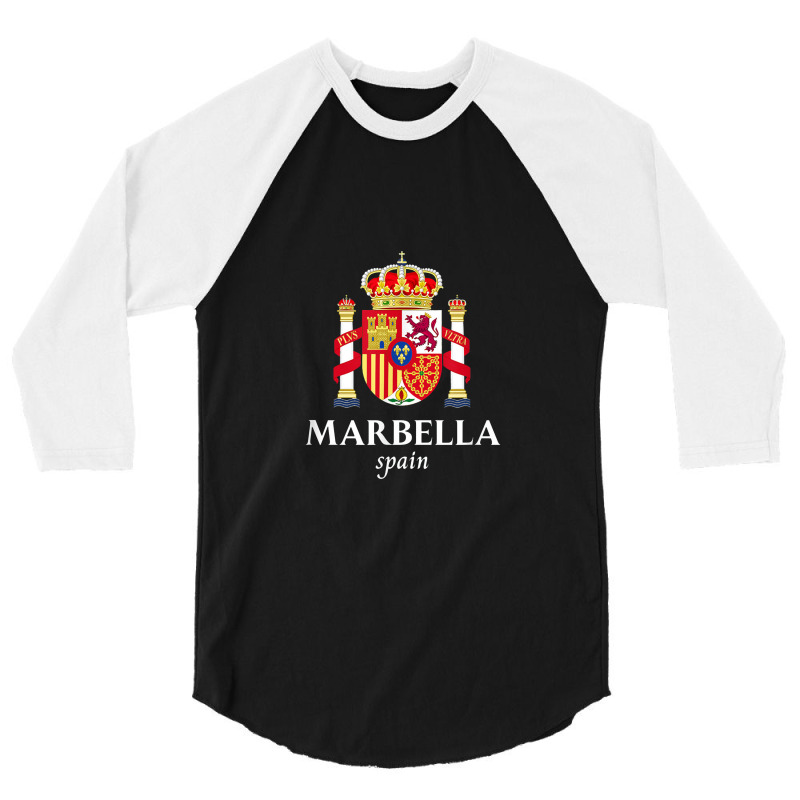 Spanish Coat Of Arms Marbella 3/4 Sleeve Shirt | Artistshot