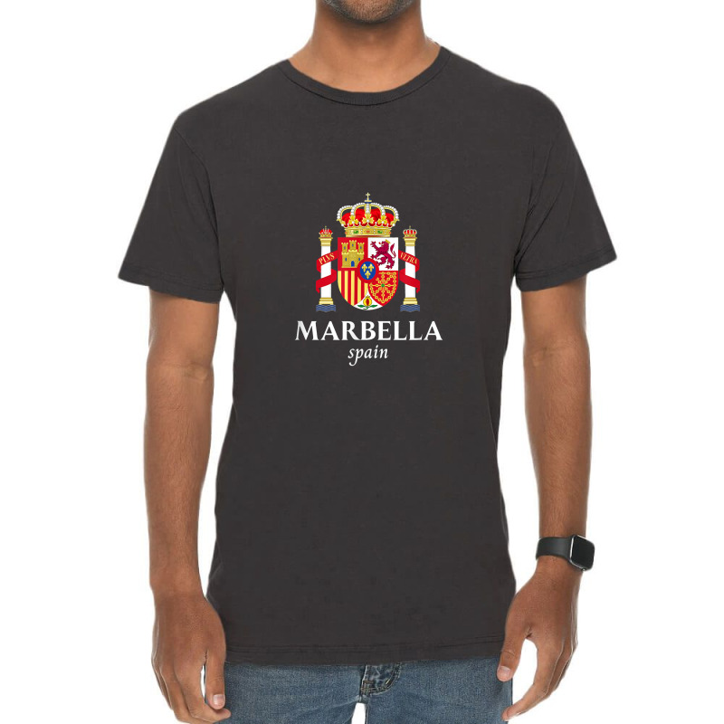 Spanish Coat Of Arms Marbella Vintage T-shirt | Artistshot