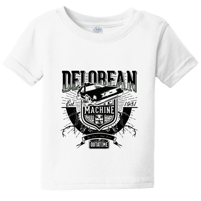 Delorean Machine Baby Tee by barbarkah | Artistshot