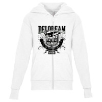 Delorean Machine Youth Zipper Hoodie | Artistshot