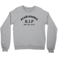 Harambe Rip May 28 2016 Crewneck Sweatshirt | Artistshot