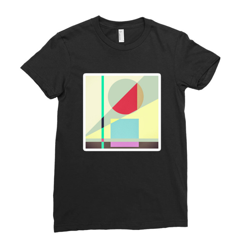 Modern Abstract Sea Coral Reef On Beach Background 15105295 Ladies Fitted T-Shirt by izank2 | Artistshot