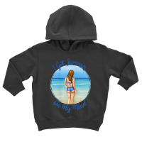 I Got Summer On My Mind, Woman On The Beach T Shirt Toddler Hoodie | Artistshot