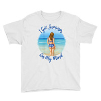 I Got Summer On My Mind, Woman On The Beach T Shirt Youth Tee | Artistshot