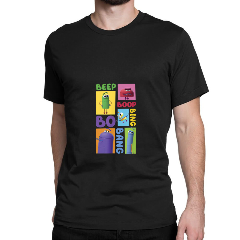 Storybots Character Box Up Classic T-shirt by zuzumanin | Artistshot