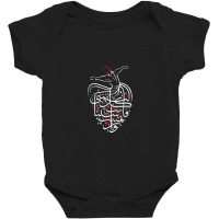 Sufism Islamic Arabic Calligraphy Art Gift Sufi Whirling Baby Bodysuit | Artistshot