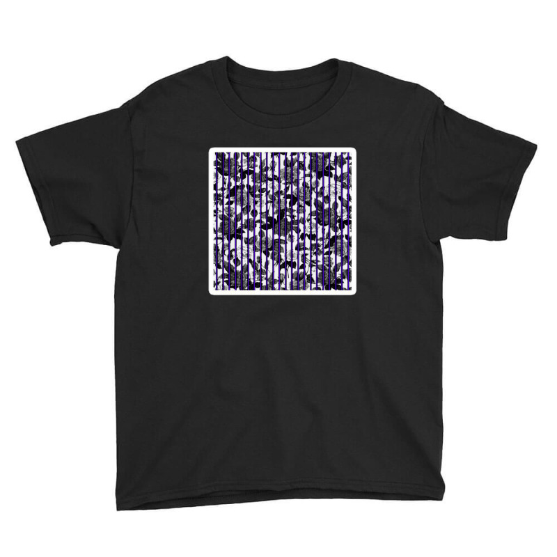 Modern Black And White Geometric Pineapples 25882190 Youth Tee by izank2 | Artistshot