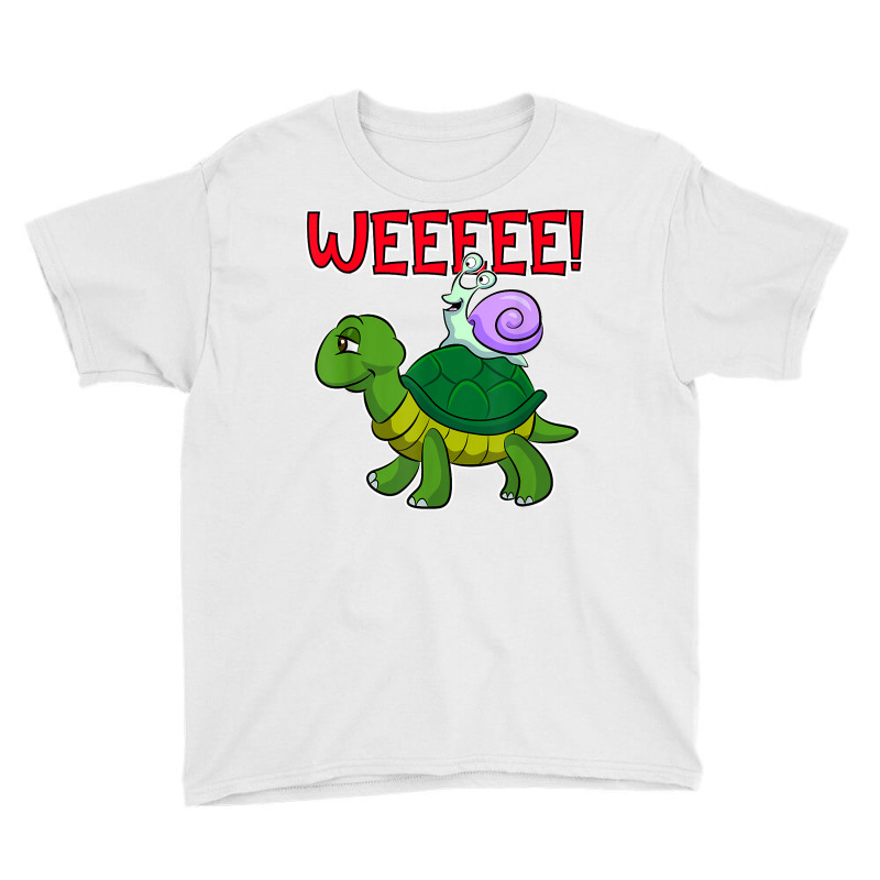 Funny Turtle Snail Running T Shirt Youth Tee by KretschmerBridge | Artistshot