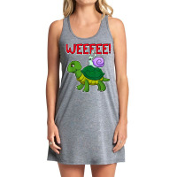 Funny Turtle Snail Running T Shirt Tank Dress | Artistshot