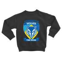 Warrington Wolves Toddler Sweatshirt | Artistshot