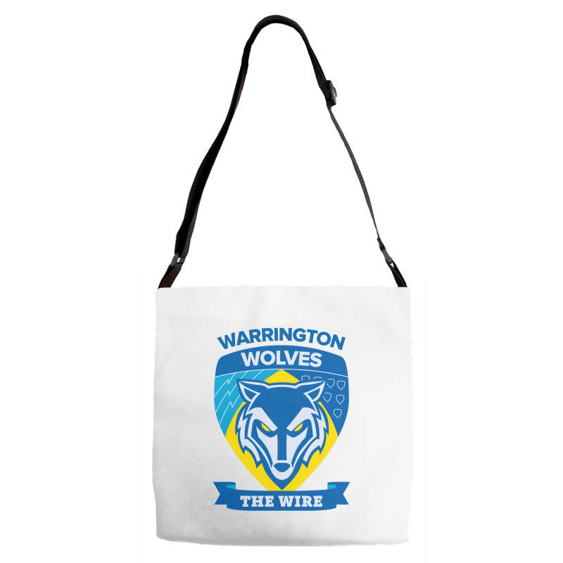 Warrington Wolves Adjustable Strap Totes | Artistshot