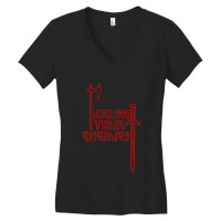 Crushs Your Enemies Merch Women's V-neck T-shirt | Artistshot