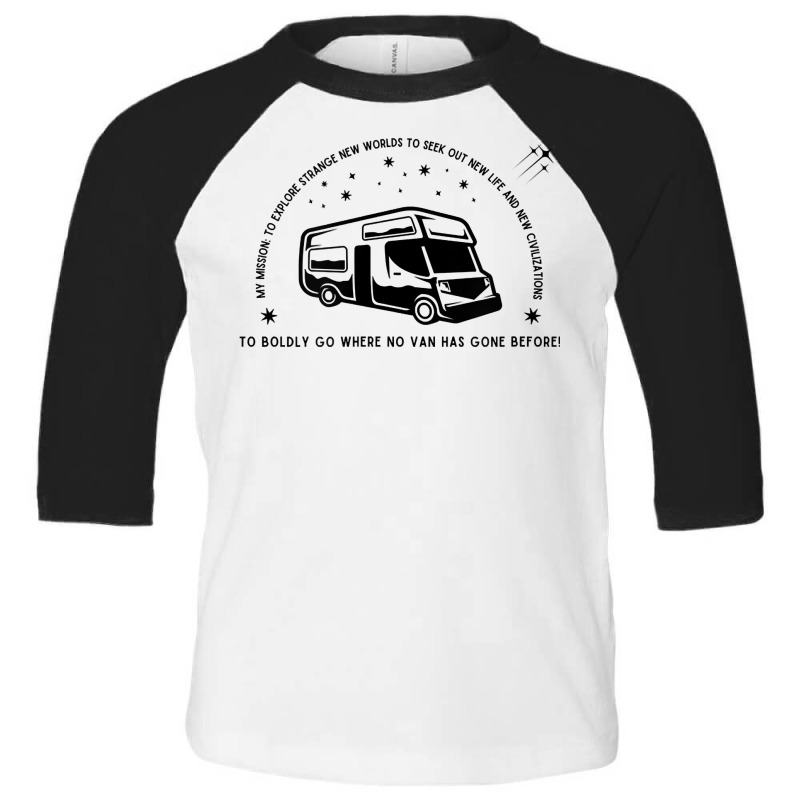 Campervan Epic Adventure T! Fun Graphic Trekkie Stargazer Rv T Shirt Toddler 3/4 Sleeve Tee by holly434 | Artistshot