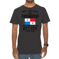 Good Looking Panamanian Flag Panama Panamanian Roots Premium T Shirt Vintage T-shirt | Artistshot