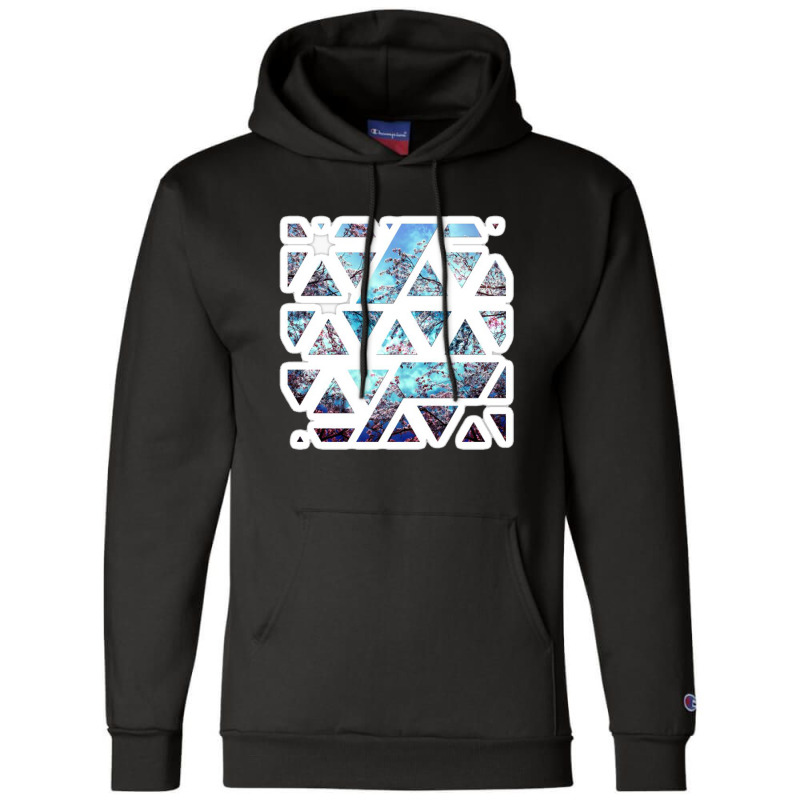 Modern Messy White And Black Paint Brushstrokes 15685444 Champion Hoodie by izank2 | Artistshot