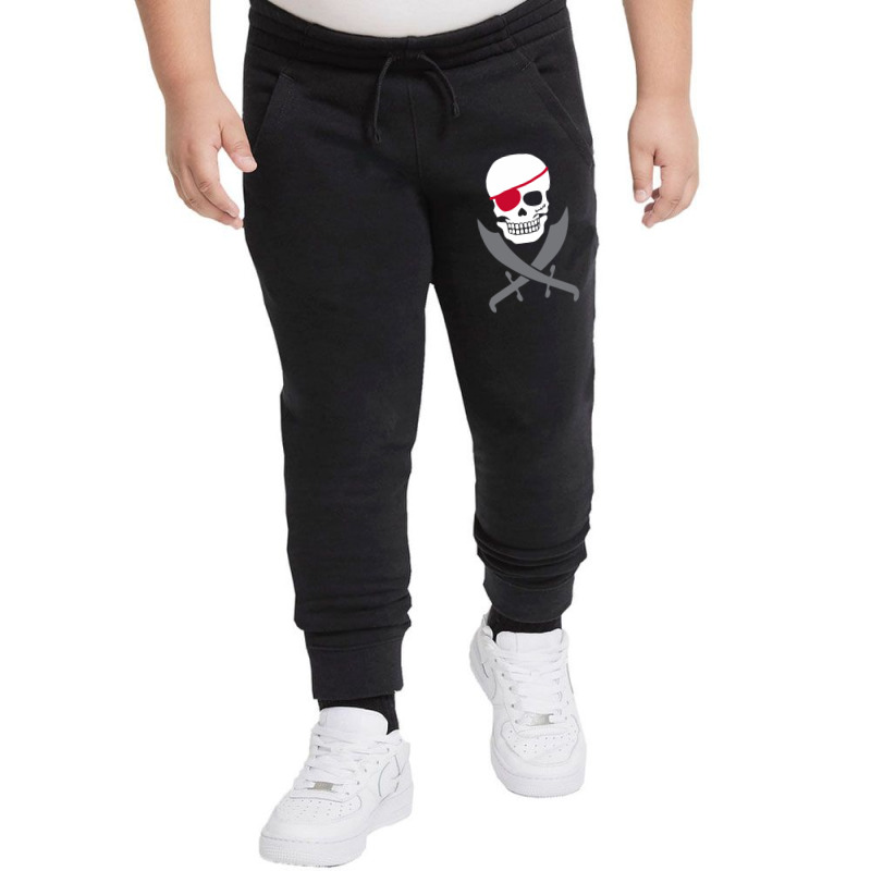 Pirate Skull Crossed Swords Youth Jogger | Artistshot