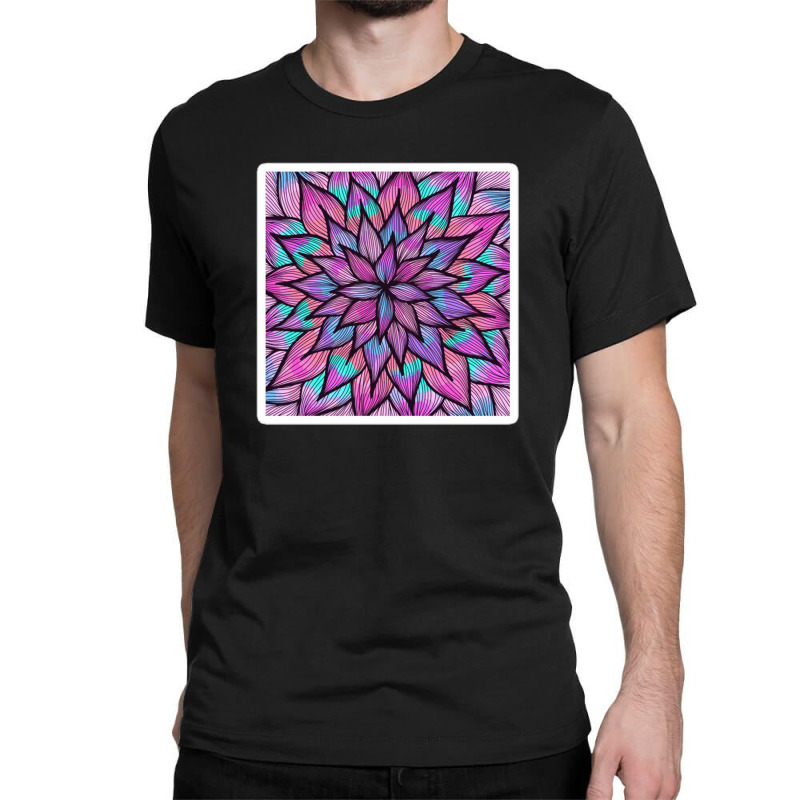 Modern Rose Gold Glitter Black White Color Blocks Classic T-shirt by izank2 | Artistshot