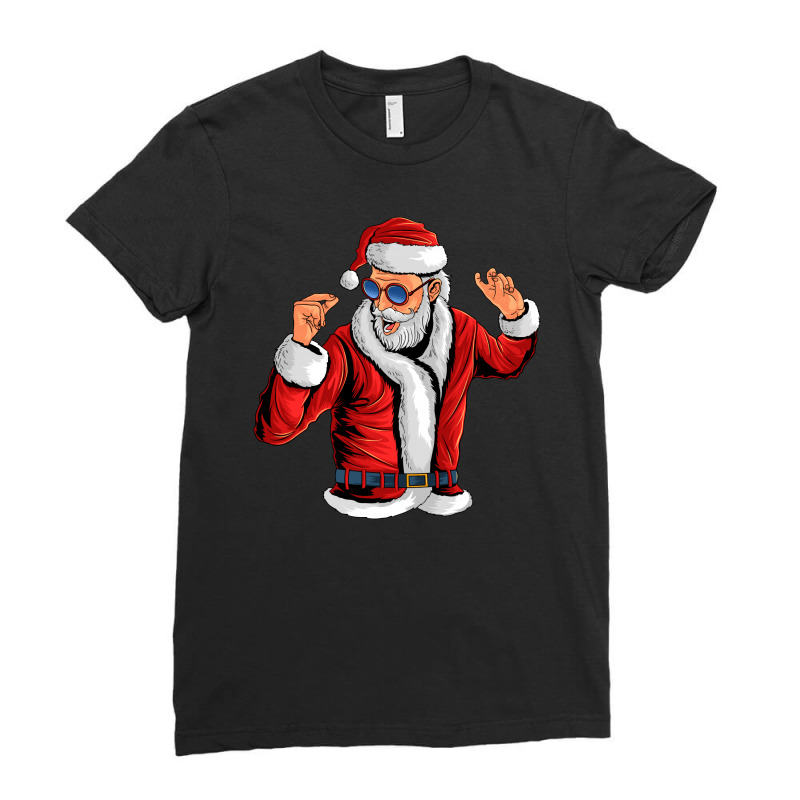 Santa Claus Ladies Fitted T-Shirt by ŞEN | Artistshot