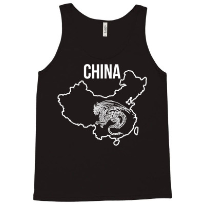 China Country Map Dragon National Animal Cool T Shirt T Shirt Tank Top Designed By Shyanneracanello