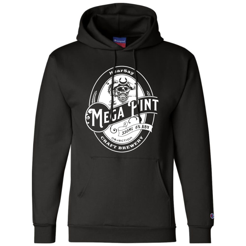 Hearsay Mega Pint Brewing Objection Champion Hoodie | Artistshot