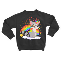 Animal T  Shirt Cute Raccoonicorn Fantasy Trash Panda Unicorn Magical Toddler Sweatshirt | Artistshot