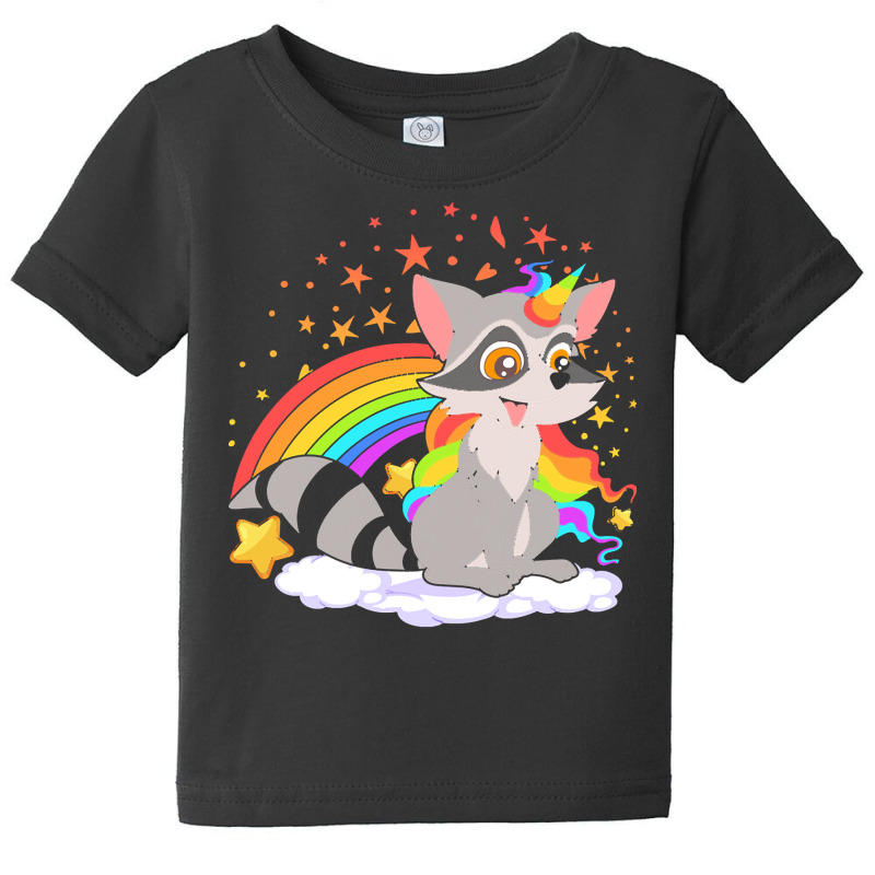 Animal T  Shirt Cute Raccoonicorn Fantasy Trash Panda Unicorn Magical Baby Tee by freddy08359 | Artistshot