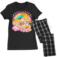 Animal T  Shirt Cute Sloth Magical Unicorn Slothicorn Lazy Animal T  S Women's Pajamas Set | Artistshot