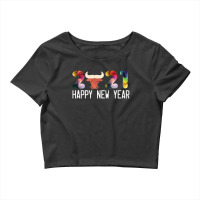 Welcome New Year 2021 Crop Top | Artistshot