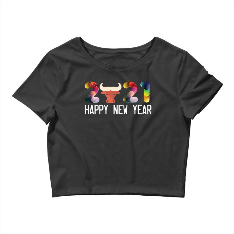 Welcome New Year 2021 Crop Top by cogentprint | Artistshot