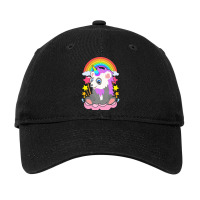 Animal T  Shirt Magical Panda Cute Pandacorn Unicorn Rainbow Asian Ani Adjustable Cap | Artistshot