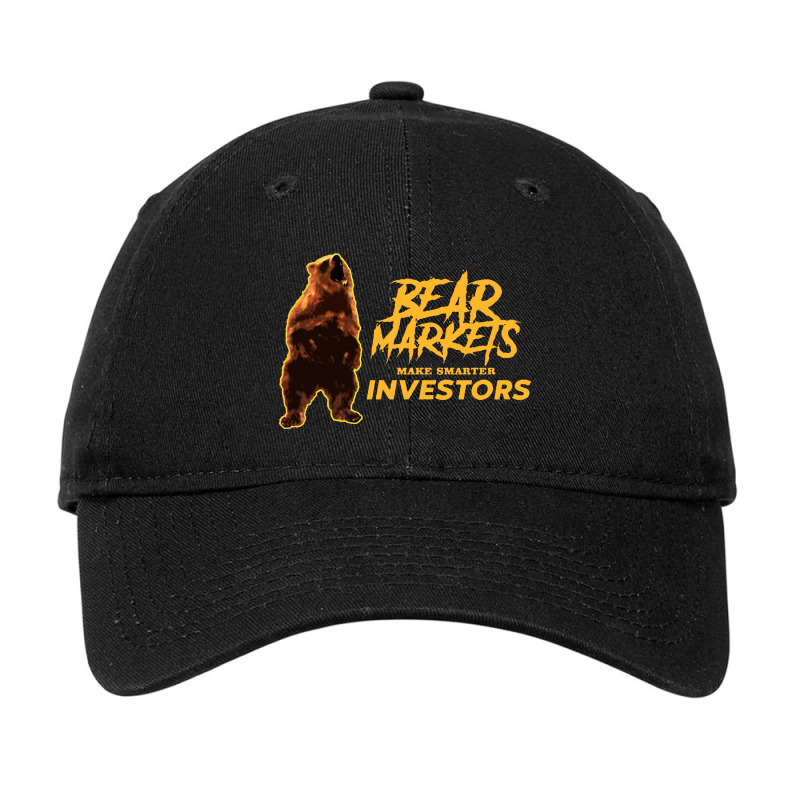 Bear Markets Make Smarter Investors Adjustable Cap by Ngecrit | Artistshot