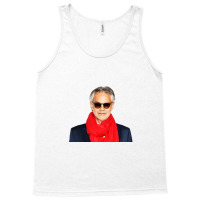 Andrea Bocelli - Italian Operatic Tenor And Multi-instrumentalist Tank Top | Artistshot