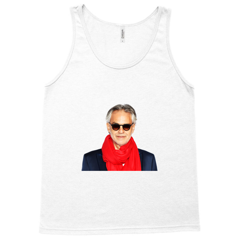 Andrea Bocelli - Italian Operatic Tenor And Multi-instrumentalist Tank Top by Primala Shop | Artistshot